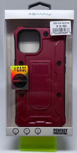 ADANNU 56 ARMOR CASE FOR IPHONE 15 RED