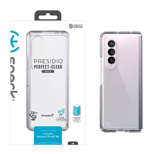 Speck Samsung Galaxy Z Fold 3 5G PRESIDIO PERFECT-CLEAR Case