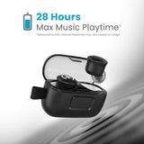 GEMTONES Play True Wireless Earbuds Back in Black