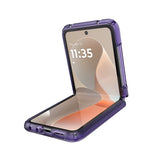 Speck moto razr (2024), motorola razr – 2025 PRESIDIO LUX FOLD Case Amethyst Tint