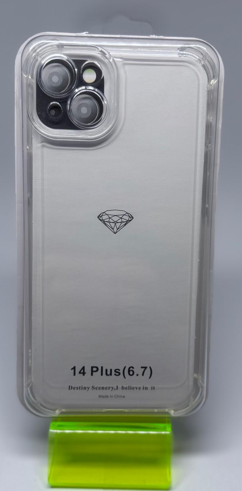 TPU CASE FOR IPHONE 14 PLUS FULL CAMERA COVER