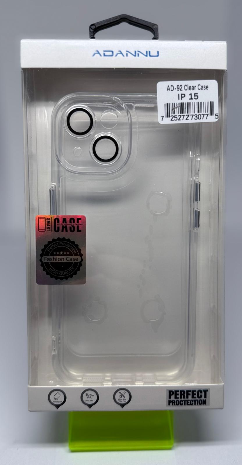 ADANNU 92  CLEAR CASE FOR IPHONE 15