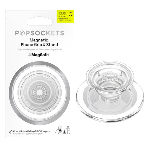 PopSockets   MagSafe POPGRIP Swappable Phone Grip Clear