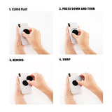 PopSockets   MagSafe POPGRIP Swappable Phone Grip Clear