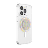 PopSockets   MagSafe POPGRIP Swappable Phone Grip Rainbow Glass