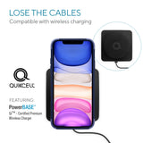 Quikcell Apple iPhone 11 KICKBACK Dual-layer Kickstand Case Light Blue/Dark Blue