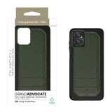 Quikcell Moto G Power 5G (2023) GRAND ADVOCATE Dual-layer Kickstand Case Army Green