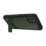 Quikcell Moto G Power 5G (2023) GRAND ADVOCATE Dual-layer Kickstand Case Army Green