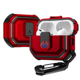 AirPods 4 Switch Button Hybrid with Belt Loop - Red