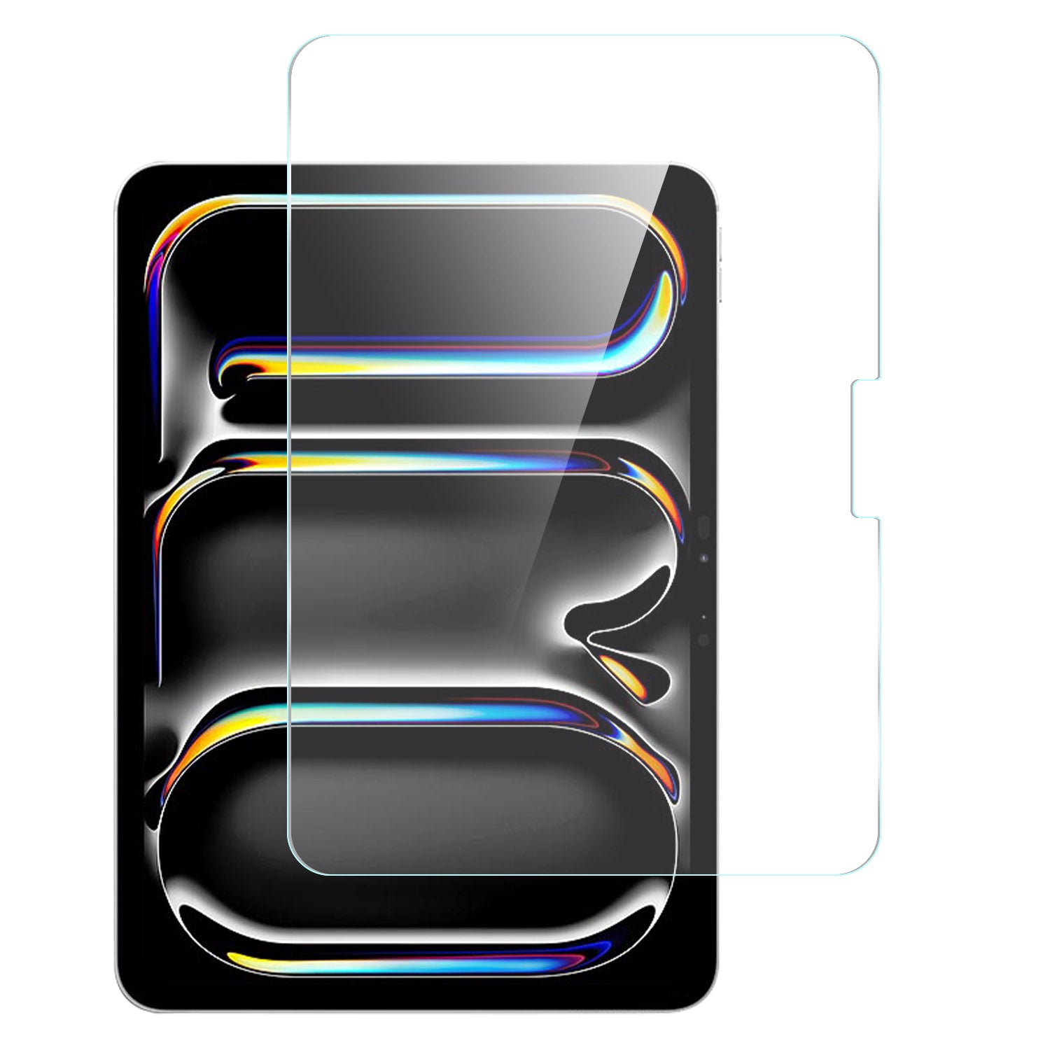Apple iPad Pro 13inch 2024 Tablet HQ AB Glue Tempered Glass .33mm Thick