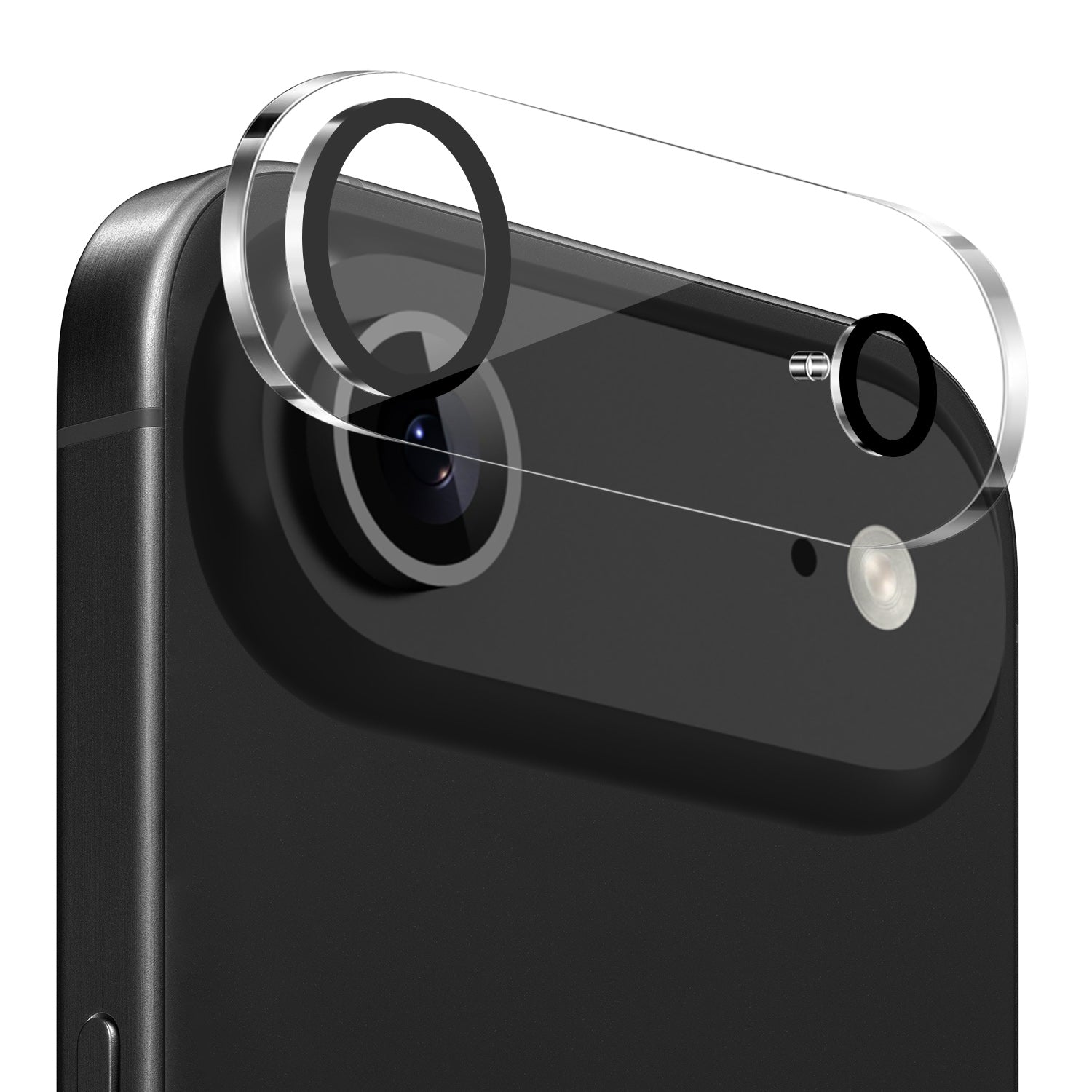iPhone 17 Air Camera Lens Black Edge Tempered(2.5D)