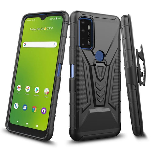 SAMSUNG A02S Hybrid Holster, Black