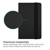 Quikcell Moxee Tablet 2 FLEX TAB Universal Tablet Folio 7-8'' Carbon Fiber