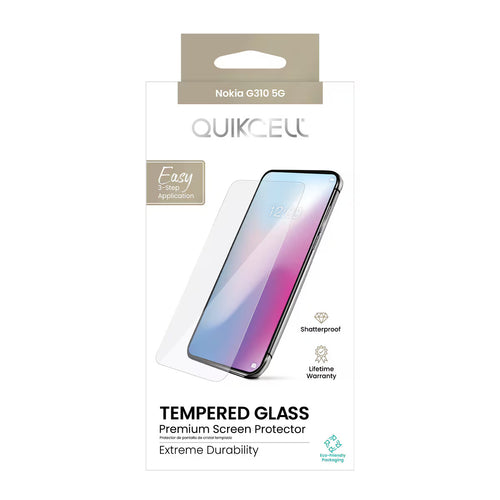 Quikcell Nokia G310 5G TEMPERED GLASS Screen Protector Clear
