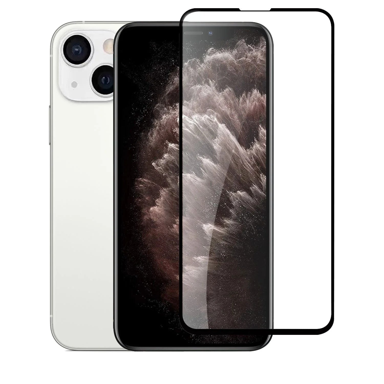 FULL COVER TEMPERED GLASS FOR IPHONE 13 PRO MAX