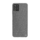 Quikcell T-Mobile REVVL 6 Pro 5G, T-Mobile REVVL 6x PRO 5G ICON Fashion Case Silver Shimmer