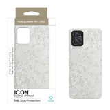 Quikcell Moto G Power 5G (2023) ICON Fashion Case Mother of Pearl