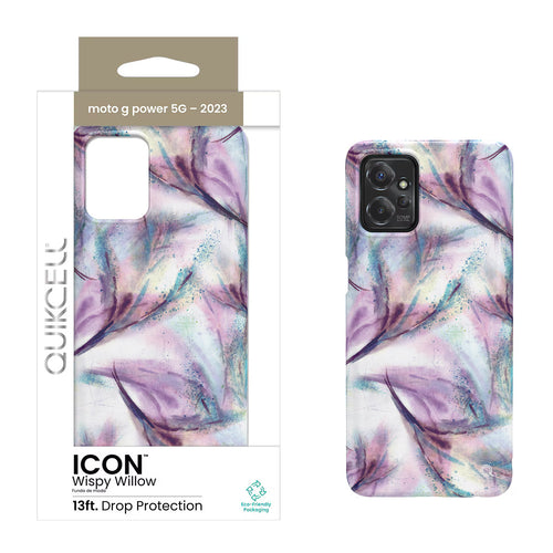 Quikcell Moto G Power 5G (2023) ICON Fashion Case Wispy Willow