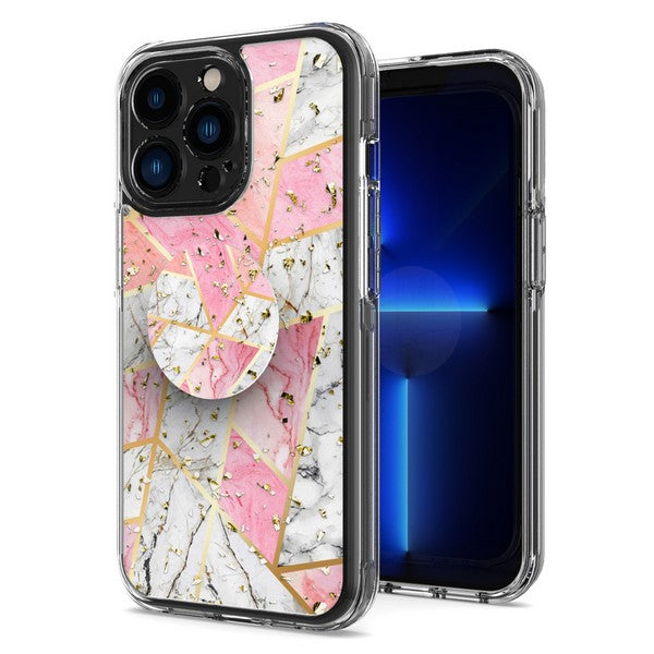 Iphone 13 Pro 6.1 Premium Case with Pop Socket Image