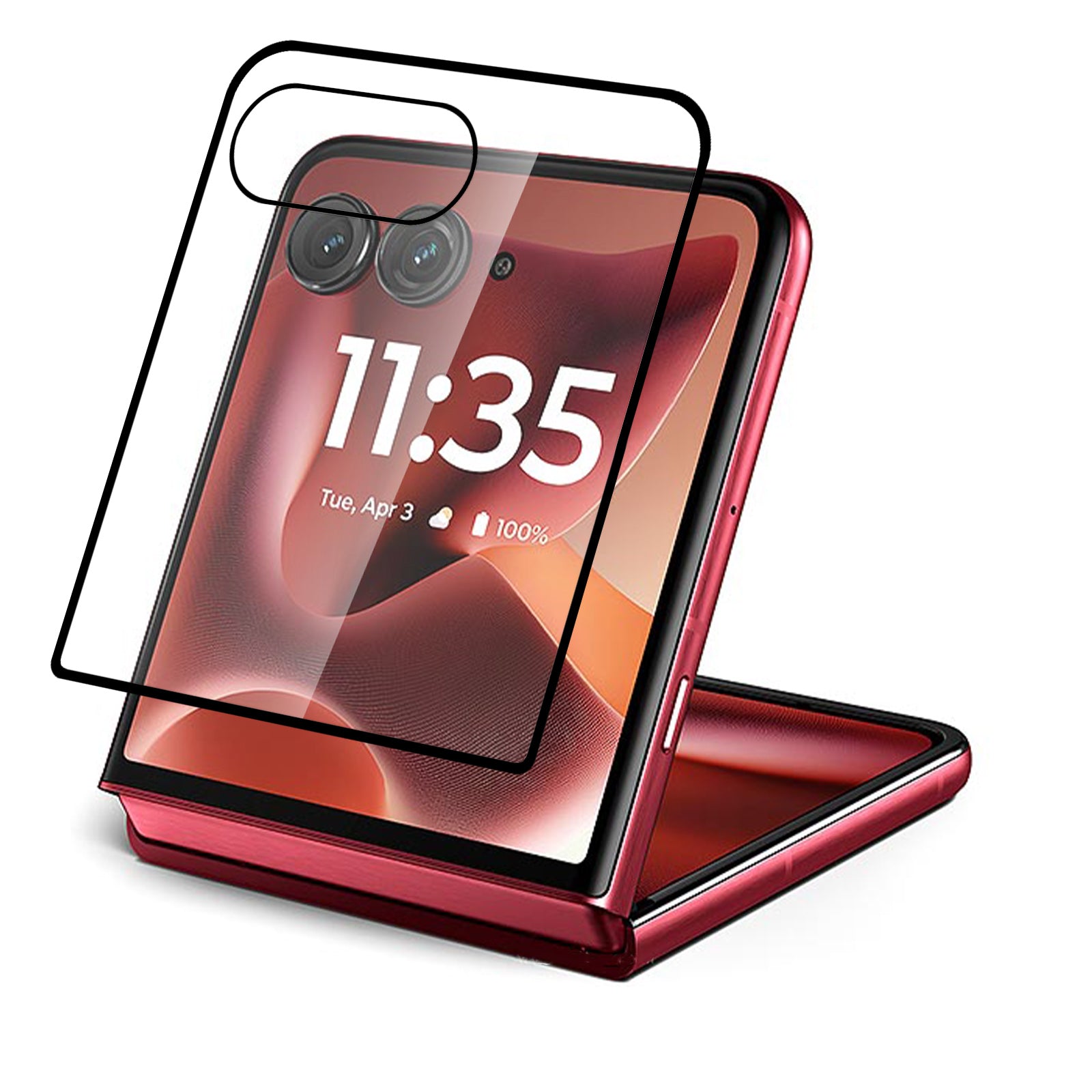 CURVED TEMPERED GLASS FOR MOTOROLA EDGE 2025