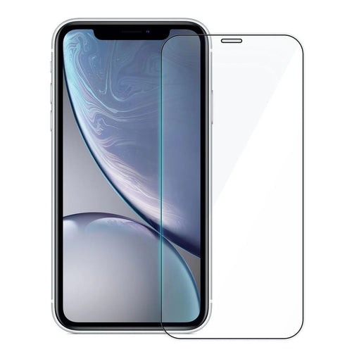 FULL TEMPERED GLASS FOR IPH XR - CLEAR/WHITE