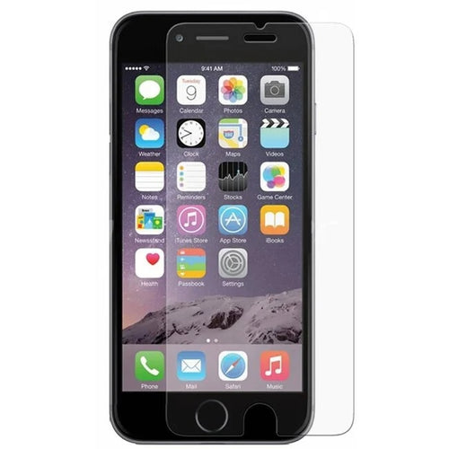 Apple iPhone 8 Plus / 6 Plus / 7 Plus - Tempered Glass - Case Friendly - Transparent