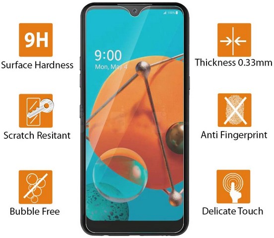 T-Mobile REVVL 6 5G/REVVL 6x Celero 5G 2023/2021 Samsung A22 LCD Full Glue Clear Screen Protector