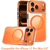 iPhone 17 Pro Max Magnetic Circle Ring - Orange