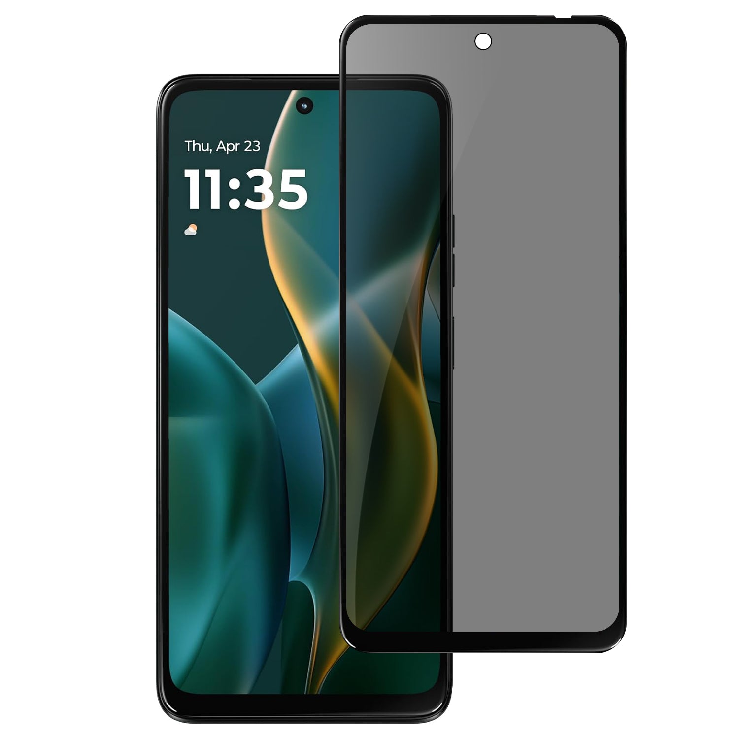PRIVACY TEMPERED GLASS FOR MOTO G 5G 2025