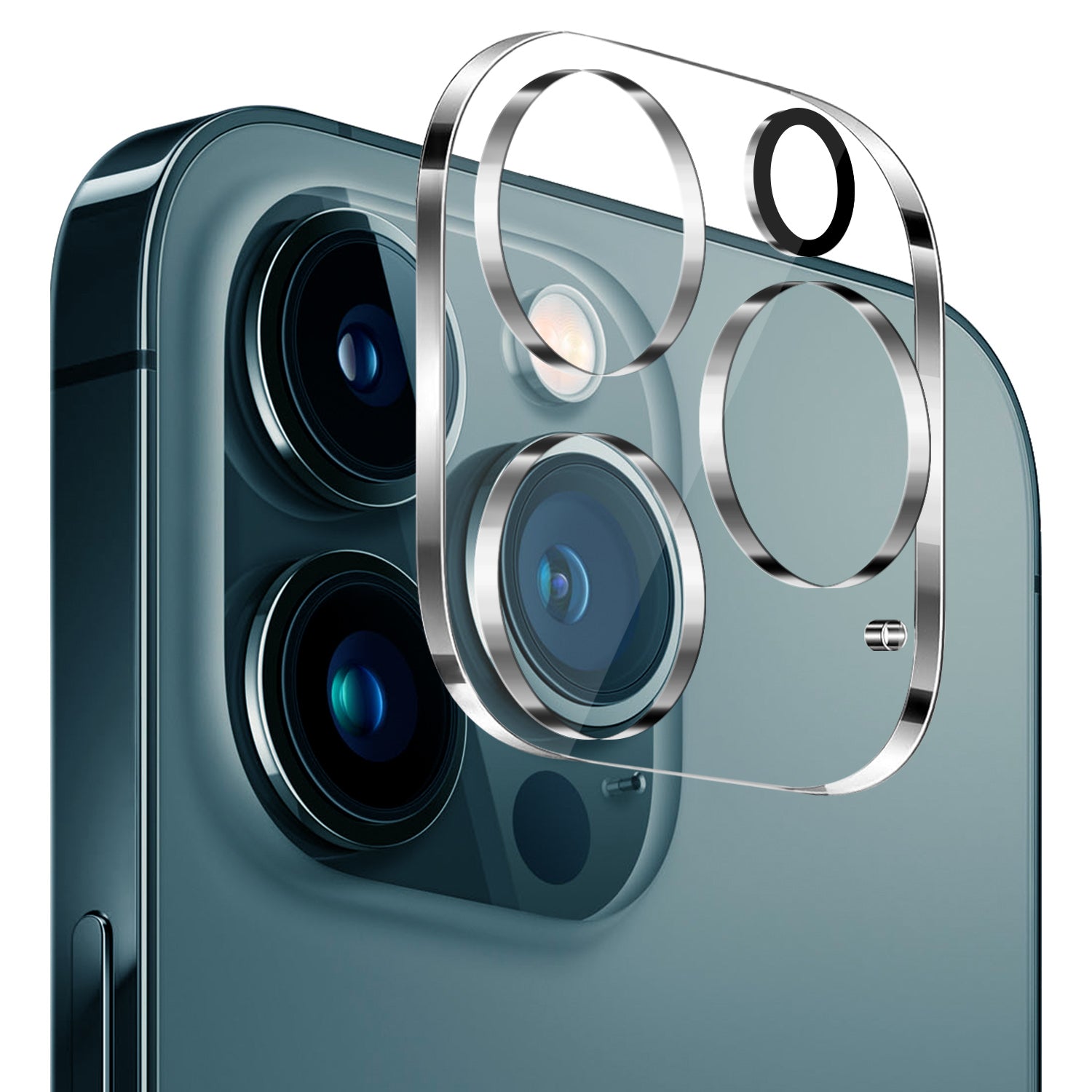 iPhone 12 Pro Max 6.7 Camera Clear Tempered Glass(2.5D)