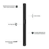 Quikcell Nokia G400 5G ULTRA OPERATOR Rugged Protective Case Armor Black