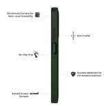 Quikcell Moto G Power - 2025 ULTRA OPERATOR Rugged Protective Case Army Green