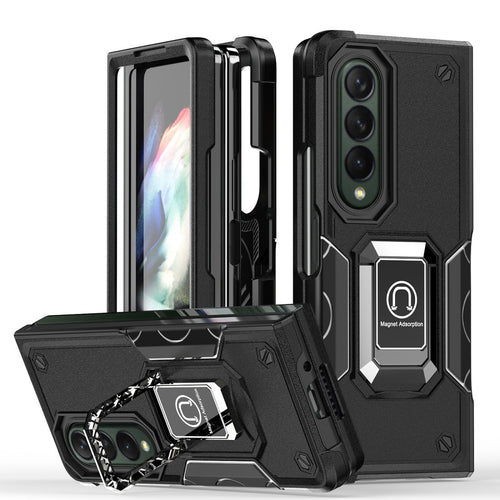 RINGSTAND CASE FOR SAMSUNG Z FOLD 4 - BLACK