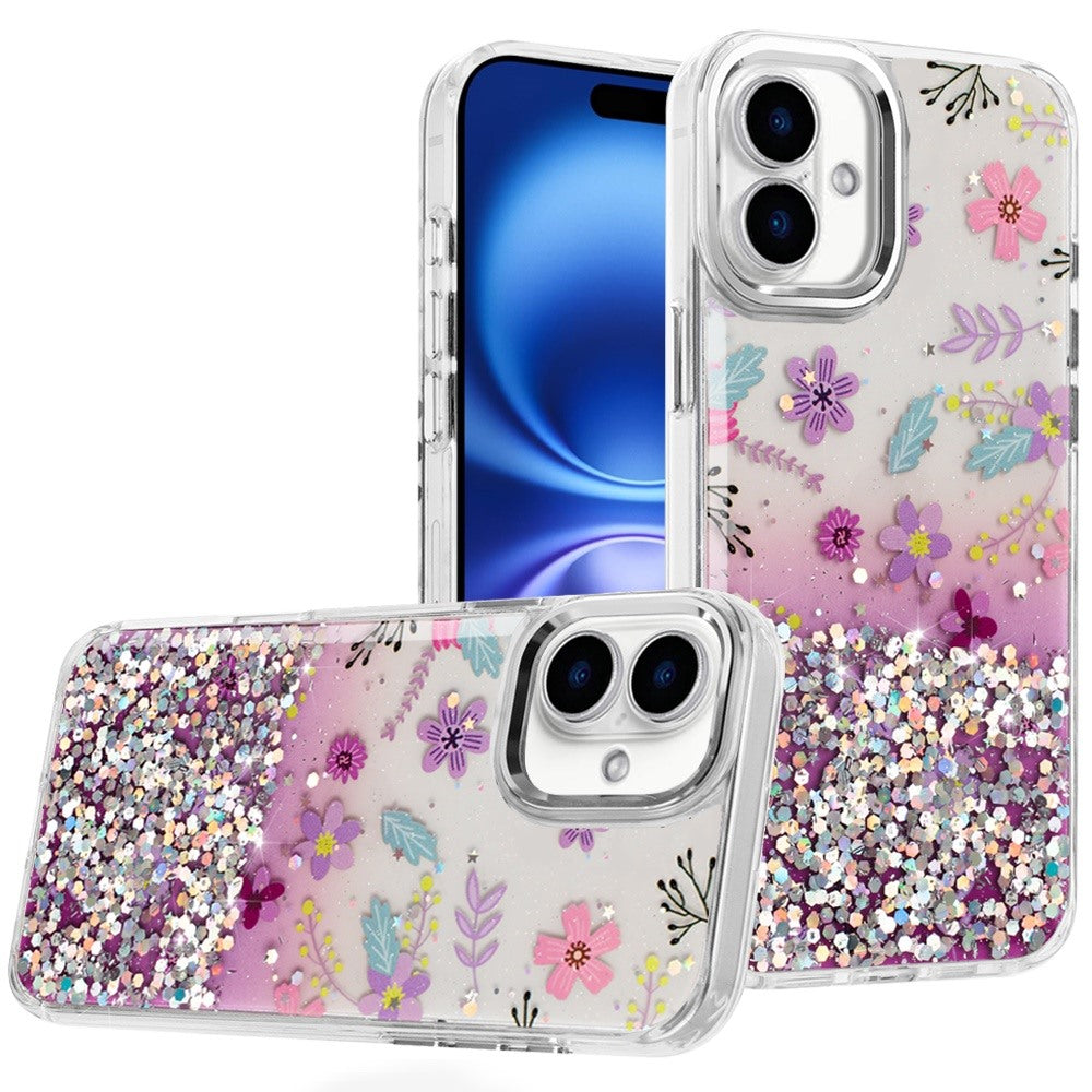 iPhone 17 Beautiful Epoxy Designs With Chrome Metallic Edges Hybrid - 6