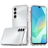 Samsung A16 5G Colored Shockproof Transparent Hard -Clear