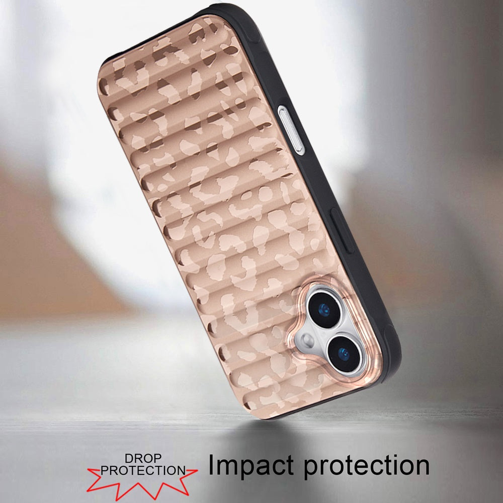 iPhone 16 Plus 6.7 inch Magnetic Chrome Case - Solid Black