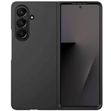 Samsung Z Fold 7 Flip Snap On Premium Matte Finish Case Cover - Black