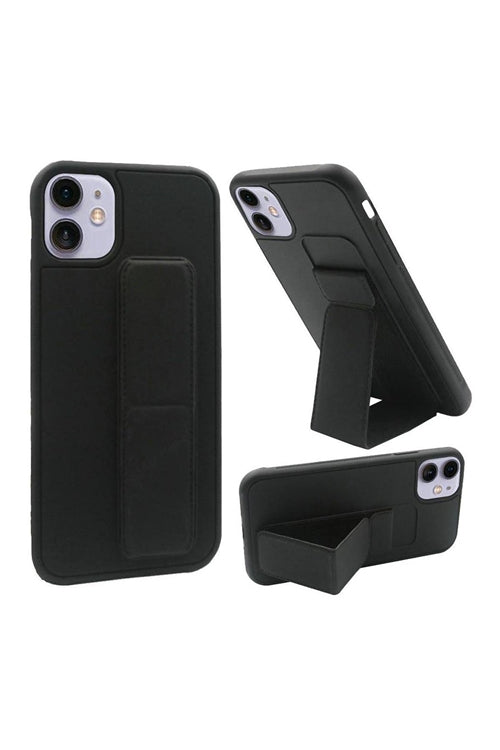 MAGNETIC KICKSTAND CASE FOR IPHONE 12 MINI - BLK