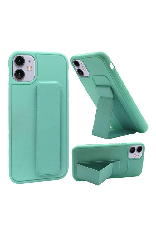 MAGNETIC KICKSTAND CASE FOR IPHONE 12 MINI - TEAL