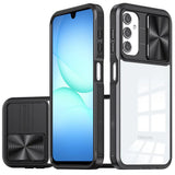 Samsung A17 5G Fusion Transparent Clear Hybrid Case Cover - Black