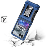 Motorola Razr 2025 2024 OPTIMUM Magnetic Ring Stand Hybrid - Blue