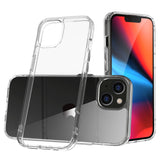 iPhone SE 3 (2022) SE/8/7 PURE CRYSTAL Transparent Thick 2.0mm ShockProof Chromed Buttons Case Cover - Clear