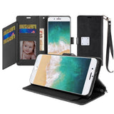 iPhone 16E / SE4 Wallet ID Card Holder - Black
