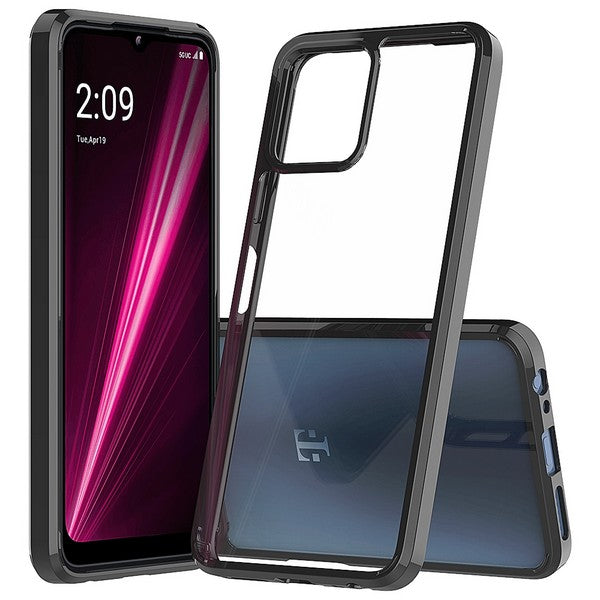T-Mobile REVVL 6 5G/REVVL 6x Celero 5G 2023/2021 Samsung A22 Premium Acrylic Tpu case, Black