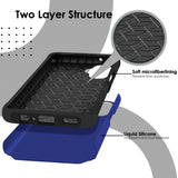 OnePlus Nord N30 5G Tough Strong Hybrid With Ring Stand Case Cover - Classic Blue