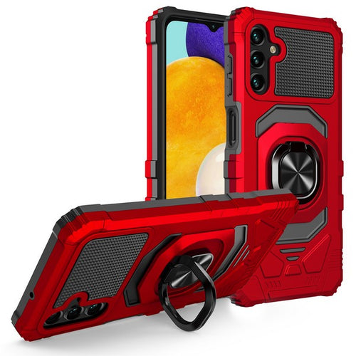 Samsung A15 5G Gabb Phone 4 Pro Magnetic W/ Ringstand Cases Red