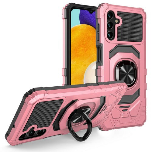 Samsung A13 4G A13 5G A04S A04E Magnetic W/ Ringstand Cases Rose Gold