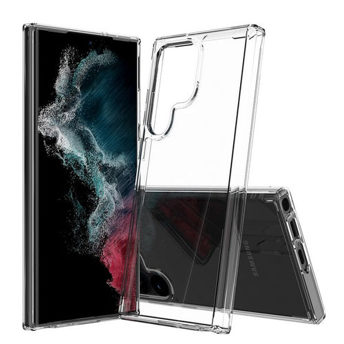 SAMSUNG S23 ULTRA Premium Acrylic Tpu case, Clear