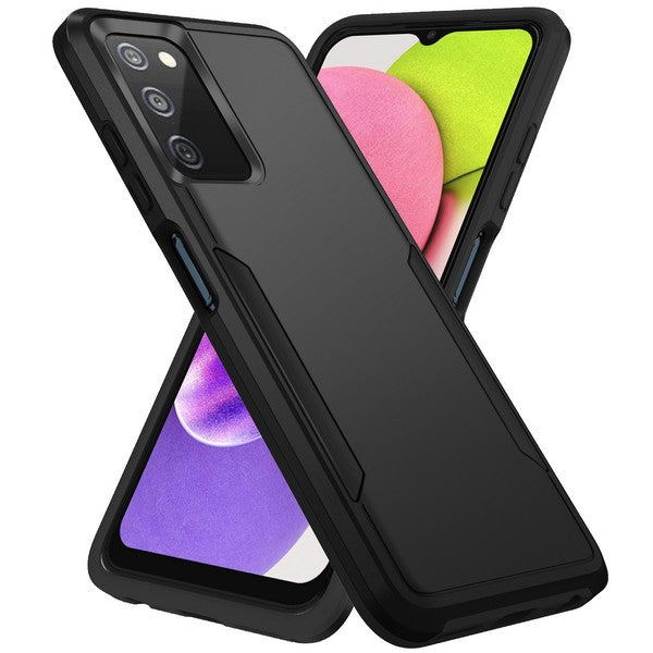 Samsung A03S Hybrid Dual Layer Case Black