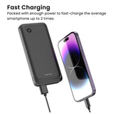 Quikcell PowerFuel 10k Portable PowerBank Black